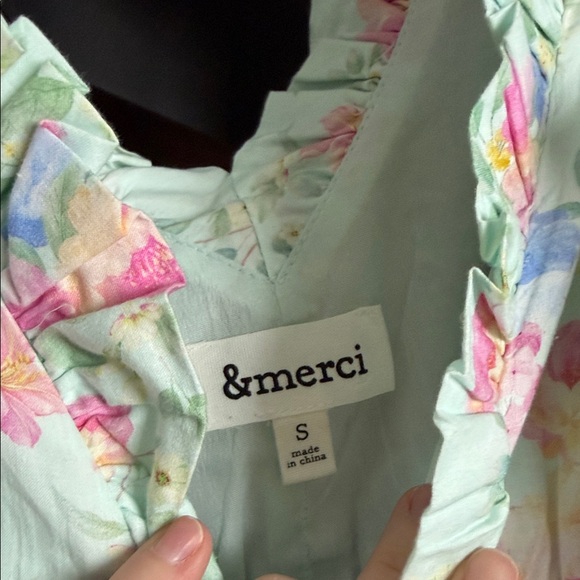 &merci Floral Ruffle Midi Dress - Picture 4 of 4